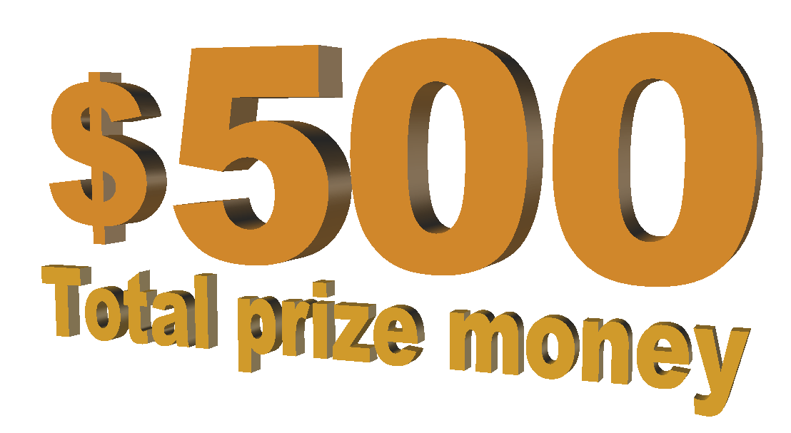 $500 total prize money